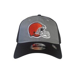 Cleveland Browns Adjustable Baseball Hat Cap Gray Brown New NFL New Era OS